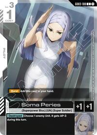 Soma Peries (WCS26-27 Participation Pack Vol.1) | Gundam Promotional Cards | Common | Holofoil | #GD03-100