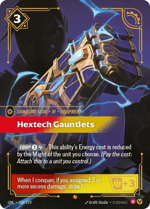 Guanteletes Hextech 188/219 Épica Brillante