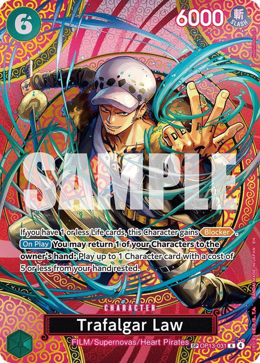 Trafalgar Law (SP) OP13-031 R Foil