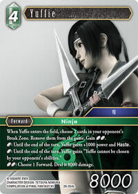 Yuffie | Dreamlike Oceans | Legend | Normal | #28-054L