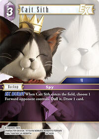 Cait Sith EX | Dreamlike Oceans | Rare | Normal | #28-082R
