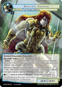 Replicant: Galahad | Masterpiece Collection 03 "Dimensional Hope" | Super Rare | Normal | #MP03-032 SR