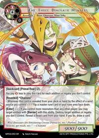 The Three Dinosaur Hunters | Masterpiece Collection 03 "Dimensional Hope" | Super Rare | Normal | #MP03-053 SR