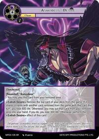 Asmodeus' Desire | Masterpiece Collection 03 "Dimensional Hope" | Super Rare | Normal | #MP03-105