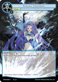 Surging Lightning | Masterpiece Collection 03 "Dimensional Hope" | Normal | Normal | #MP03-085 N