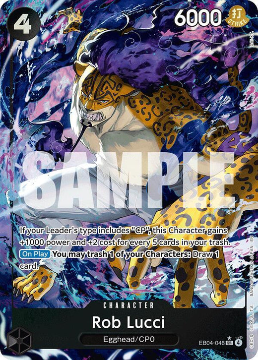 Rob Lucci (Alternate Art) EB04-048 SR Foil