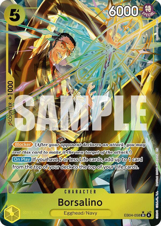 Borsalino (Alternate Art) EB04-058 SR Foil