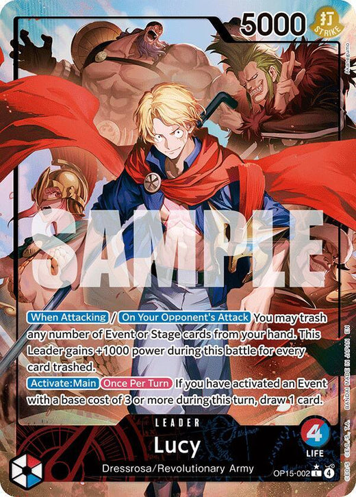 Lucy (Alternate Art) OP15-002 L Foil