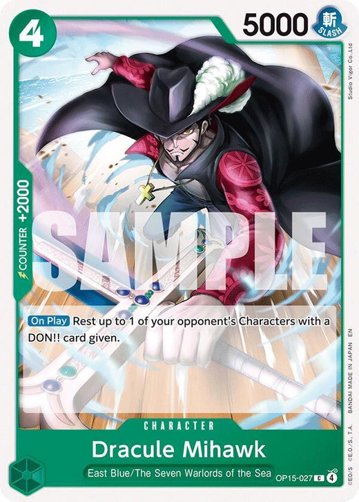 Dracule Mihawk OP15-027 C