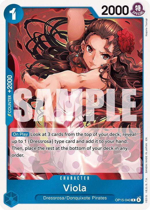 Viola OP15-040 R Foil