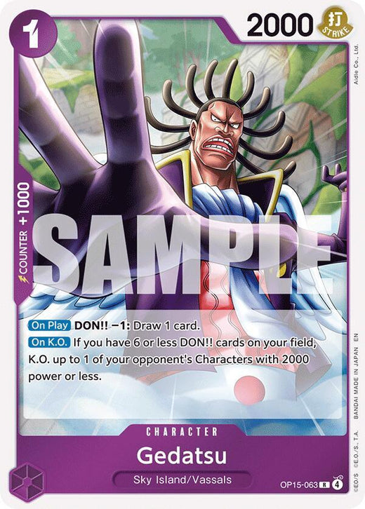 Gedatsu OP15-063 R Foil