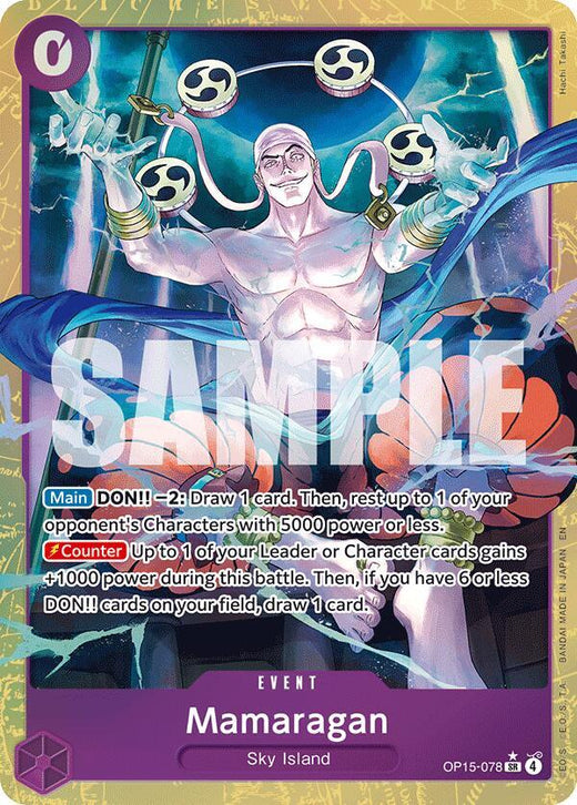 Mamaragan (Alternate Art) OP15-078 SR Foil