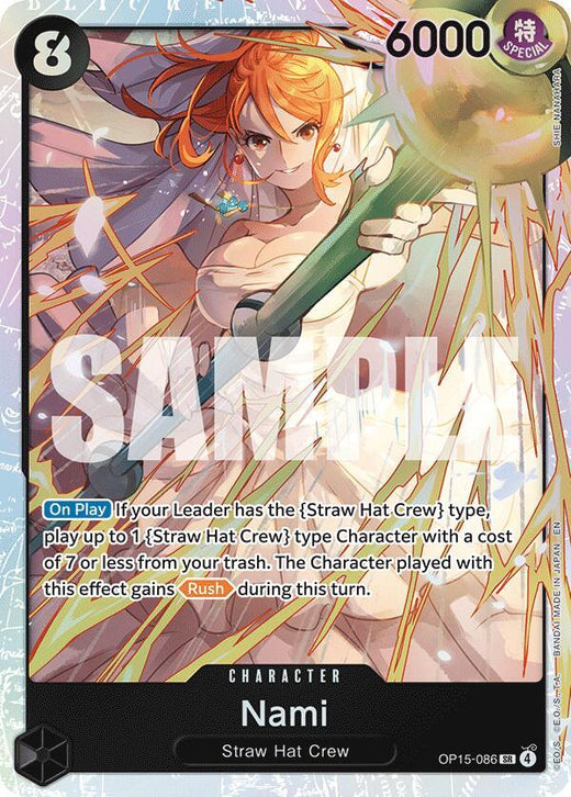 Nami (OP15-086) SR Foil