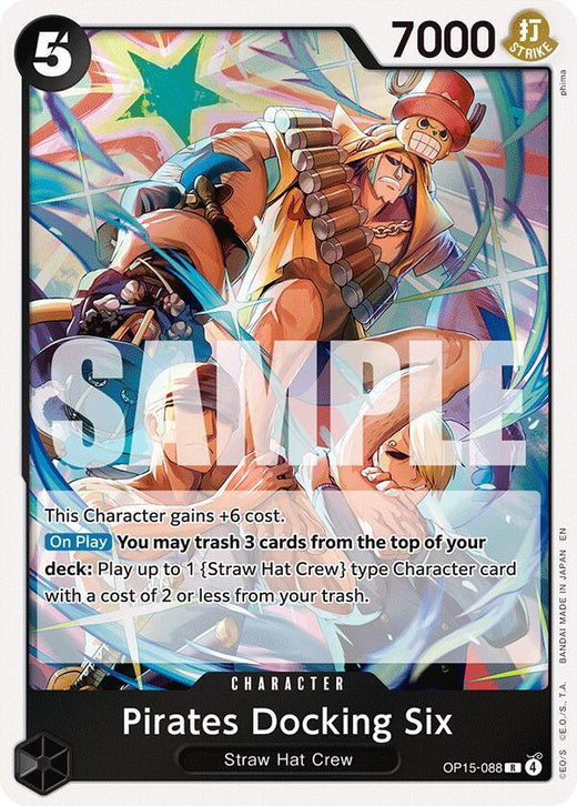 Pirates Docking Six OP15-088 R Foil