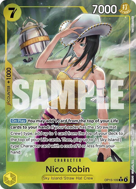 Nico Robin (OP15-109) (Alternate Art) R Foil