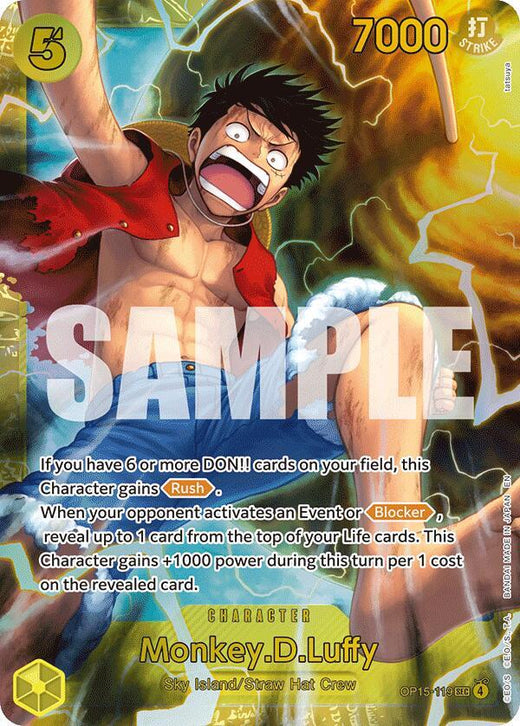 Monkey.D.Luffy (OP15-119) SEC Foil