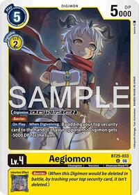 Aegiomon | Dual Revolution | Uncommon | Normal | #BT25-033 U