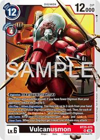 Vulcanusmon | Dual Revolution | Super Rare | Foil | #BT25-075 SR