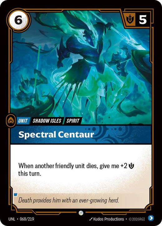 Centauro Espectral 068/219 Común