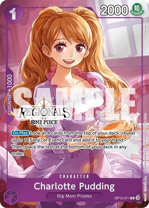 Charlotte Pudding (Regional Participation Pack 2026 Vol.1) OP12-071 PR Foil
