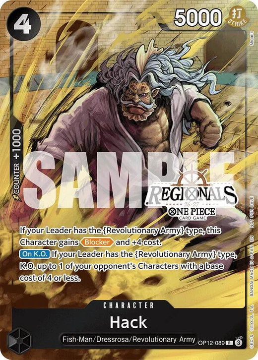 Hack (Regional Participation Pack 2026 Vol.1) OP12-089 PR Foil
