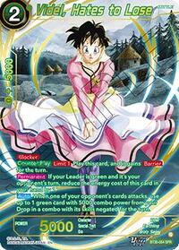 Videl, Hates to Lose (SPR) | Three Glorious Fighters | Special Rare | Foil | #BT30-054
