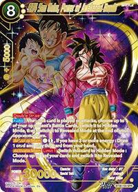 SS4 Son Goku, Power of Awakened Bonds (SPR) | Three Glorious Fighters | Special Rare | Foil | #BT30-133