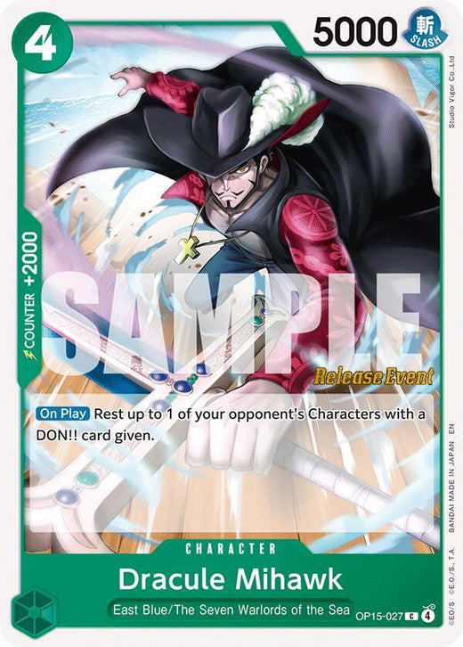 Dracule Mihawk OP15-027 C