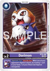 Dorimon | Dual Revolution | Common | Normal | #BT25-006