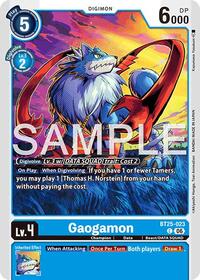 Gaogamon | Dual Revolution | Common | Normal | #BT25-023 C