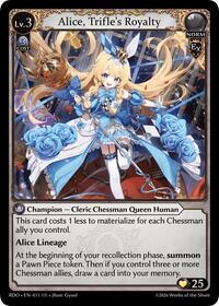 Alice, Trifle's Royalty | Radiant Origins | Super Rare | Normal | #011