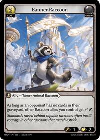 Banner Raccoon | Radiant Origins | Uncommon | Normal | #053