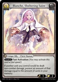 Blanche, Sheltering Saint | Radiant Origins | Super Rare | Normal | #060