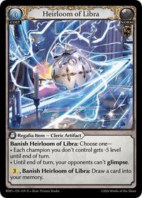 Heirloom of Libra | Radiant Origins | Rare | Normal | #019