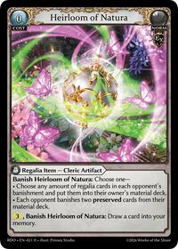 Heirloom of Natura | Radiant Origins | Rare | Normal | #021