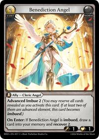 Benediction Angel (Curio Foil) | Radiant Origins | Uncommon | #057
