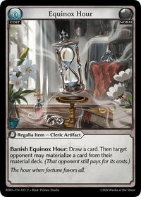 Equinox Hour (Curio Foil) | Radiant Origins | Uncommon | #015