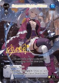 Fragmented Spirit of Water | Radiant Origins | Collector Super Rare | Foil | #005A