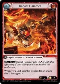 Impact Hammer | Radiant Origins | Super Rare | Foil | #007
