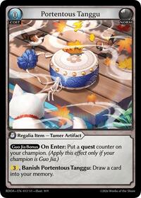 Portentous Tanggu | Radiant Origins | Super Rare | Foil | #013