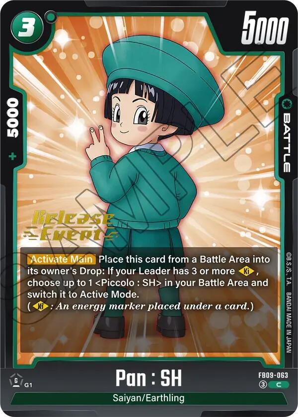 DBS Fusion World: Dual Evolution Release Event Cards Singles