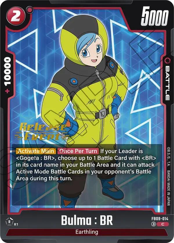 DBS Fusion World: Dual Evolution Release Event Cards Singles