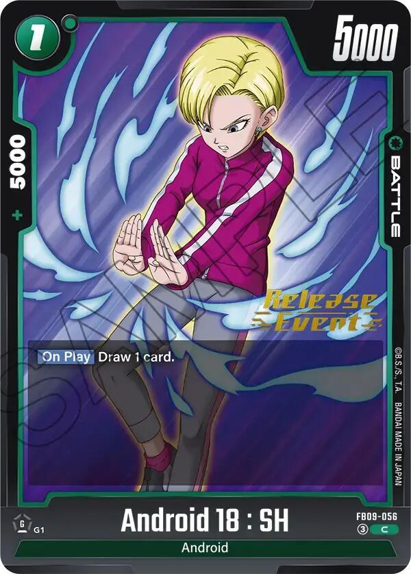 DBS Fusion World: Dual Evolution Release Event Cards Singles