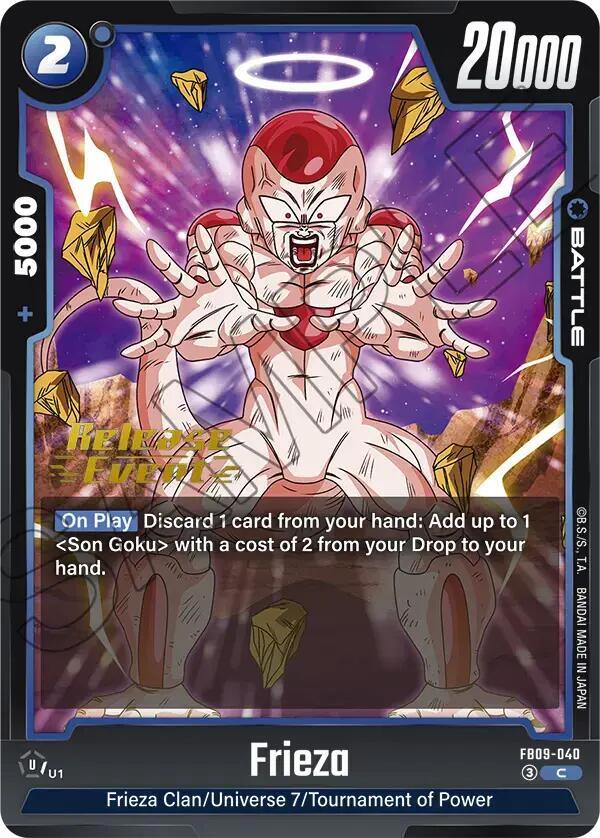 DBS Fusion World: Dual Evolution Release Event Cards Singles