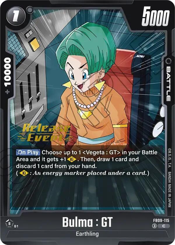 DBS Fusion World: Dual Evolution Release Event Cards Singles