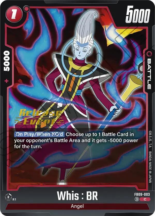 DBS Fusion World: Dual Evolution Release Event Cards Singles