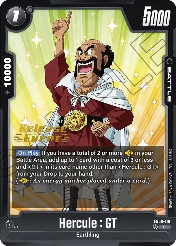 DBS Fusion World: Dual Evolution Release Event Cards Singles