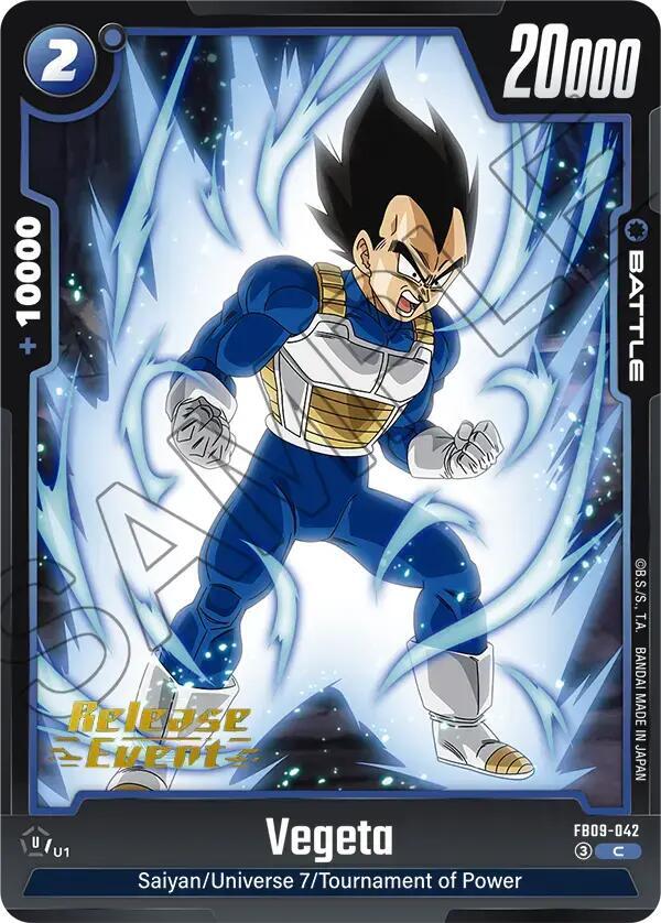 DBS Fusion World: Dual Evolution Release Event Cards Singles