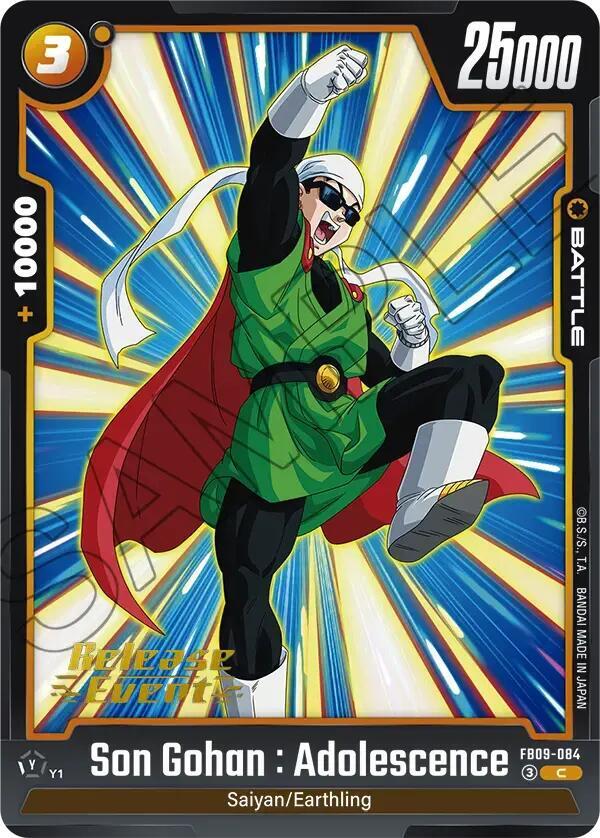 DBS Fusion World: Dual Evolution Release Event Cards Singles