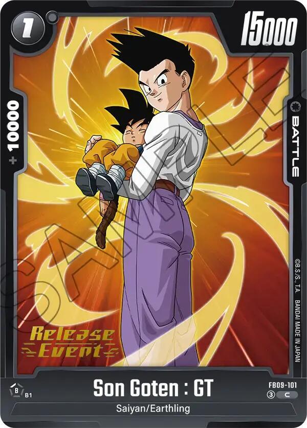DBS Fusion World: Dual Evolution Release Event Cards Singles